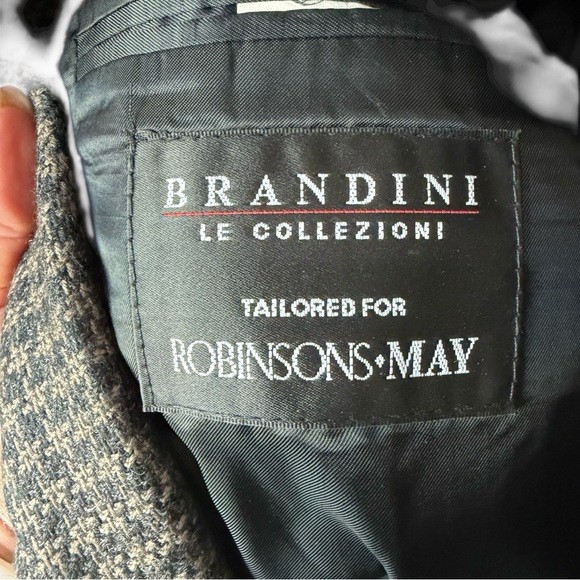 Robinson May Men's Houndstooth Blazer Size 41 - Picture 4 of 7